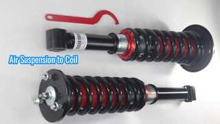 Комплект для переоборудования пневматической подвески на винтовую пружину 2006-2013 Range Rover Sport LR3 LR4 L320