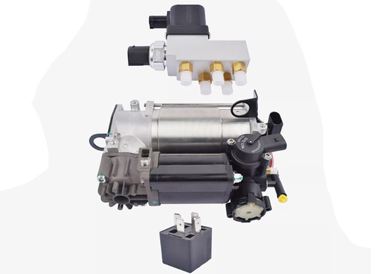 Air Suspension Compressor A2113200158+ Valve Control Block Set For Mercedes Benz W211 Установка воздушной подвески
