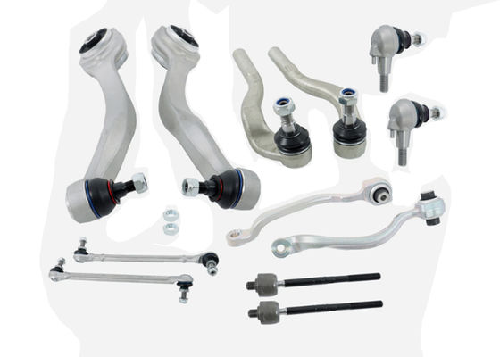 A2123201189, A2123201289, A2123302203, A2123308200, A2123302303 Для Mercedes-Benz E250 W212 W204 C207 Комплект рычагов передней пневматической подвески с шаровой опорой и стойкой стабилизатора поперечной устойчивости